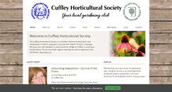 Desktop Screenshot of cuffleyhortsoc.org.uk